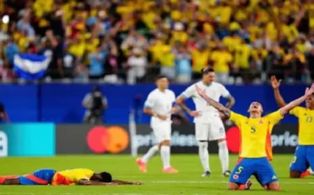 بـ 10 لاعبين.. كولومبيا تفوز على أوروجواي 1-0 وتتأهل لمواجهة الأرجنتين في نهائي “كوبا أمريكا”