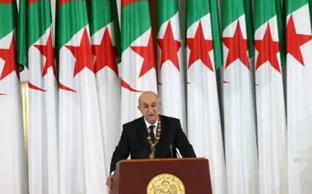 الرئيس الجزائري تبون يعلن ترشحه لولاية رئاسية ثانية