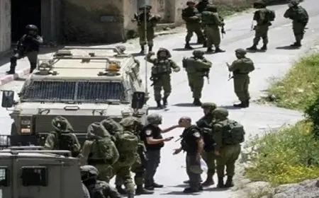 قوات الاحتلال الإسرائيلي تقتحم “يعبد” جنوب غرب جنين