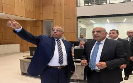 وزير الكهرباء يتفقد المركز القومي الجديد للتحكم فى الطاقة