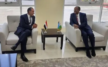 وزير الخارجية والهجرة يعقد مباحثات ثنائية مع نظيريه الجيبوتي والصومالي خلال زيارته لتدشين خط الطيران المباشر بين الدول الثلاث