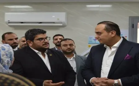 رئيس هيئة الرعاية الصحية يلتقي محافظ الإسماعيلية ويهنئه بمنصبه الجديد ويناقشان تطوير خدمات الرعاية الصحية في المحافظة