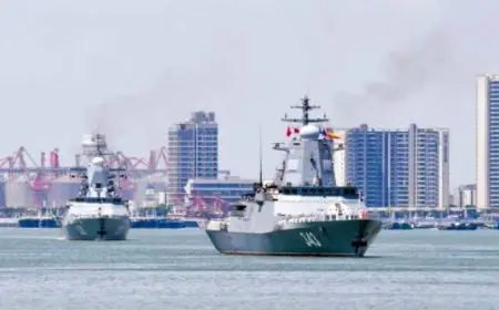 الصين وروسيا تبدأن مناورات بحرية مشتركة