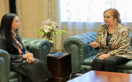 وزيرة التضامن تبحث مع رئيسة اللجنة الوطنية التنسيقية لمكافحة ومنع الهجرة غير الشرعية والاتجار بالبشر ملفات العمل المشترك