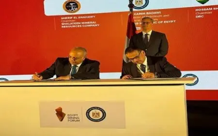 الزراعة: توقيع برتوكول تعاون بين بحوث الصحراء وشركة شلاتين للثروة المعدنية