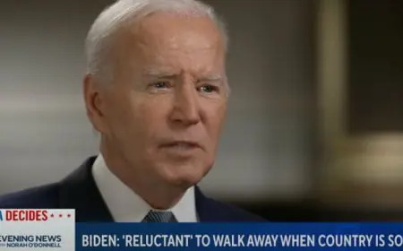 بايدن يتعهد بمواصلة السباق الرئاسي ويُلمح إلى إمكانية انسحابه إذا أكد الاطباء معاناته من مشكلة صحية