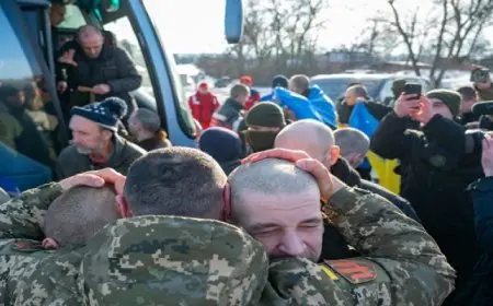 روسيا وأوكرانيا تتبادلان 190 أسير حرب في المجموع