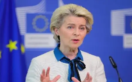 رئيسة المفوضية الأوروبية تدعو لضمان وقف فوري لإطلاق النار في غزة