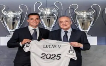 ريال مدريد يعلن تجديد عقد لاعبه لوكاس فاسكيز حتى العام المقبل