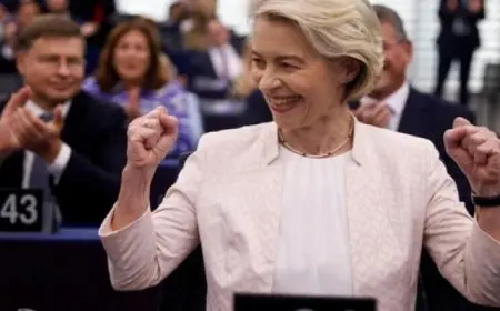 انتخاب أورسولا فون دير لاين لولاية ثانية على رأس المفوضية الأوروبية