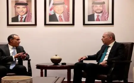 بال .. مشاورات سياسية بين وزيري خارجية مصر والأردن بعمان