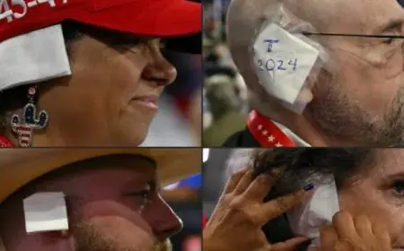 “ضمادة ترامب”.. سرقت الأضواء في مؤتمر الحزب الجمهوري