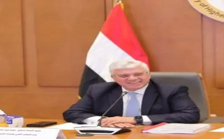 عاشور:نحرص على تدويل منظومة التعليم العالي لتعزيز مكانة مصر على خريطة التعليم العالمية