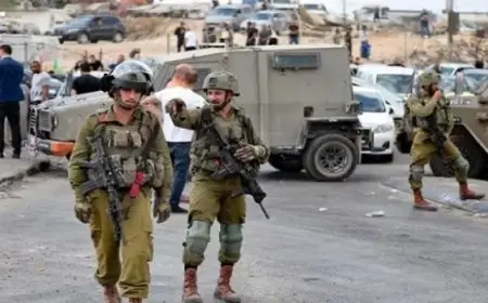 الاحتلال الإسرائيلي يشدد إجراءاته العسكرية على حاجز تياسير شرق بلدة طوباس