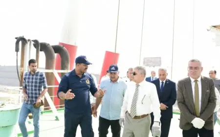 الفريق أسامة ربيع.. يتفقد أحدث الروافع البحرية ضمن استراتيجية تطوير الأسطول البحري