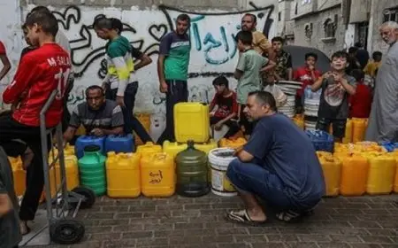 منظمات تتهم إسرائيل باستخدام المياه كسلاح حرب في غزة