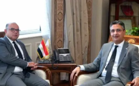 وزير التموين يبحث مع رئيس هيئة الرقابة المالية آليات تنشيط البورصة السلعية