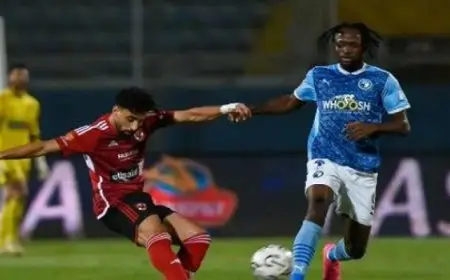 الأهلي يهزم بيراميدز بهدف ويقترب من لقب الدوري