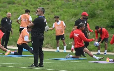 المنتخب الأولمبي يخوض مرانه الأخير استعدادا لمباراة الدومينيكان في أولمبياد باريس