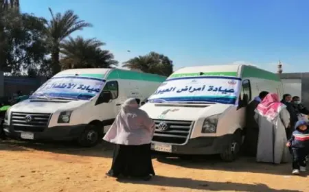 إطلاق قوافل طبية مجانية في 4 محافظات اليوم ضمن مبادرة حياة كريمة