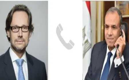 وزير الخارجية يتلقى اتصالاً هاتفياً من المستشار الخاص لشئون السياسة الخارجية والأمنية الألماني