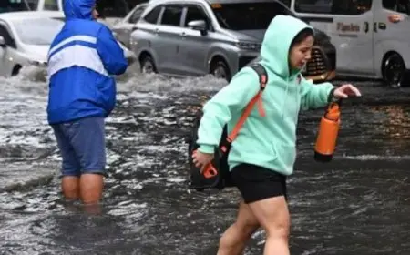 توقف العمل والدراسة بالعاصمة الفلبينية بسبب إعصار جايمي