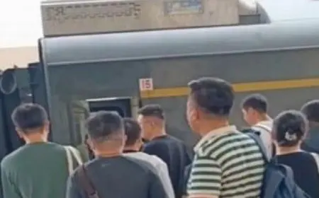 صينى يشارك تفاصيل رحلته الصعبة يوميا إلى العمل