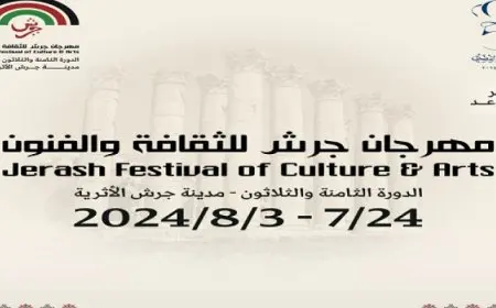 انطلاق فعاليات مهرجان جرش في دورته الـ38 اليوم