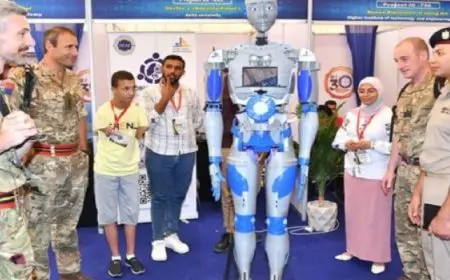 إستمرار فعاليات المؤتمر العلمى الدولى الرابع للإتصالات العلمية بالأكاديمية العسكرية المصرية