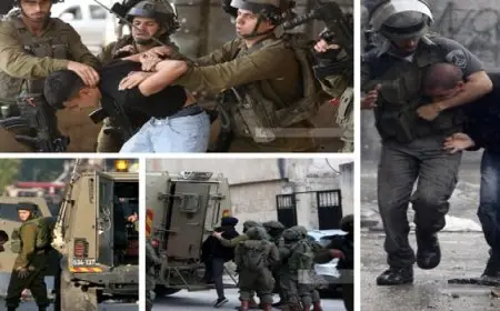 الاحتلال يعتقل 22 مواطنا من الضفة ما يرفع الحصيلة إلى 9800 منذ بدء عدوان