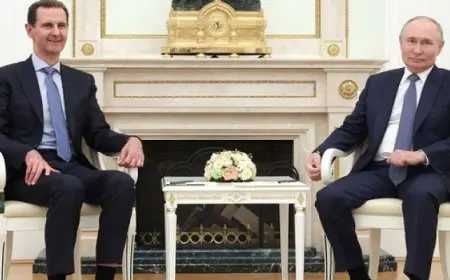 بوتين يستقبل الأسد بموسكو ويبحث معه “التصعيد” في الشرق الأوسط