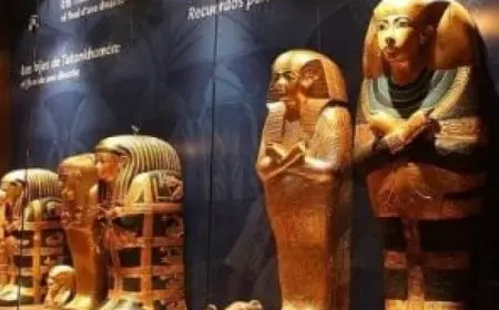 معرض الحضارة المصرية القديمة أبوابه أمام الجمهور في شنجهاي اليوم