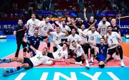 منتخب مصر للطائرة يواجه بولندا في افتتاح مشواره بالاولمبياد