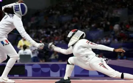 أية شريف وناردين إيهاب تودعن بأداء مشرف أمام المصنفتين الأول والثانية بالسلاح