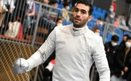 زياد السيسي ومحمد عامر يتأهلان إلى دور الـ16 في السلاح