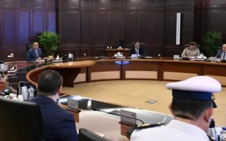 رئيس الوزراء يتابع الموقف التنفيذي لأعمال تطوير التجمع العمراني الجديد بجزيرة الوراق