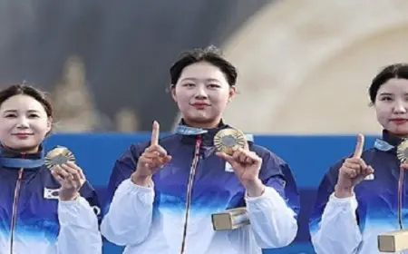 كوريا الجنوبية تفوز بميداليتين ذهبيتين في أولمبياد باريس في الرماية بالأسهم والمسدس الهوائي