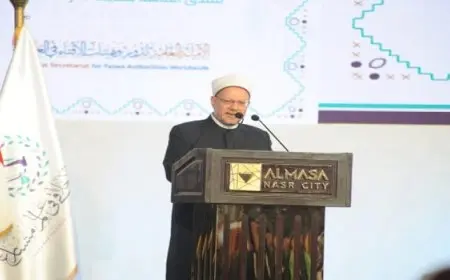 مفتي الجمهورية بمؤتمر الإفتاء: الرئيس السيسي يبذل كل الجهود لدعم المؤسسات الدينية