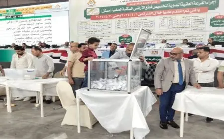 الإسكان: استمرار فعاليات قرعة تخصيص الأراضي السكنية بالطرح الرابع ضمن برنامج “مسكن” لليوم الثاني