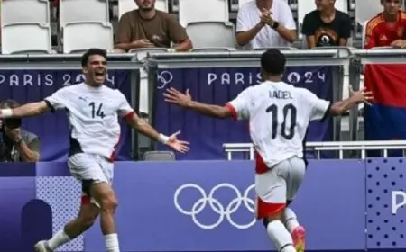 منتخب مصر يتأهل لربع نهائي أولمبياد باريس بفوزه علي إسبانيا 2ـ1