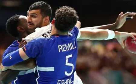 تعادل مزعج لرجال اليد ضد فرنسا في أولمبياد باريس 2024