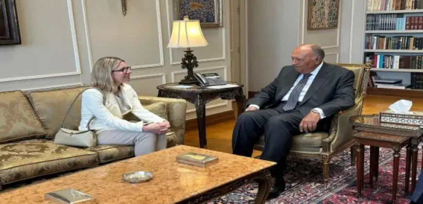 شكري يعرب عن تقديره لدعم البنك الدولي لجهود التنمية في مصر