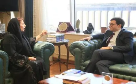 وزير الثقافة يستقبل سفيرة الإمارات لبحث تعزيز التعاون المشترك