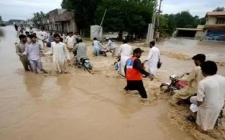 ارتفاع حصيلة ضحايا الأمطار الغزيرة في باكستان إلى 41 قتيلا ومصابا