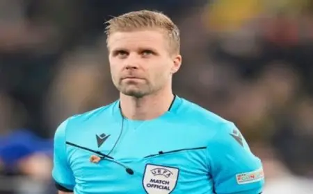 الحكم السويدي جلين نيبيرج يقود مباراة المنتخب ضد باراجواي في أولمبياد باريس غدا