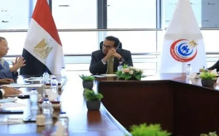 بال .. وزير الصحة يبحث مع الاتحاد المصري لجمعيات ومؤسسات المستثمرين تعزيز التعاون في القطاع الصحي