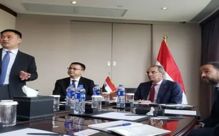 بال وزير الاتصالات يبحث مع عدد من الشركات الصينية خططها للتوسع في مصر
