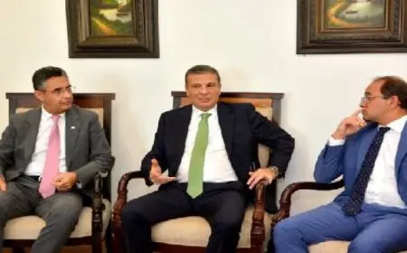 وزراء “الزراعة” و”التموين” و”المالية” يبحثون بعض الموضوعات المشتركة