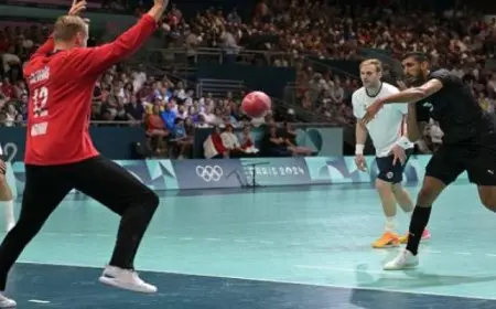 منتخب مصر لكرة اليد يفوز على النرويج ويتأهل لربع نهائي الأولمبياد