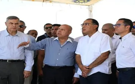 رئيس الوزراء يستعرض مخطط إنشاء المنطقة الصناعية مرغم 3